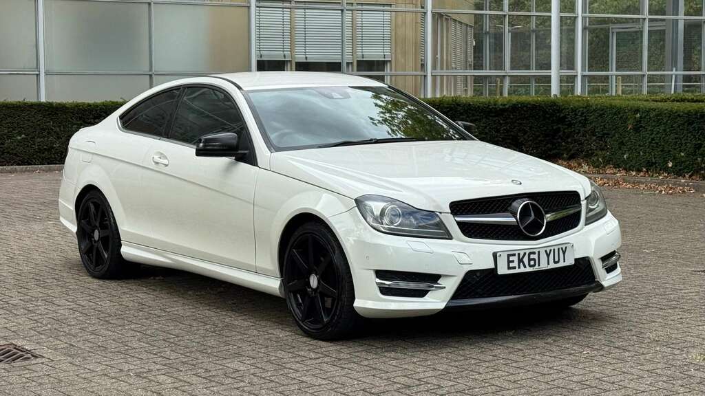 Mercedes-Benz C Class 1.8 C250 Amg Sport Blueefficiency White #3