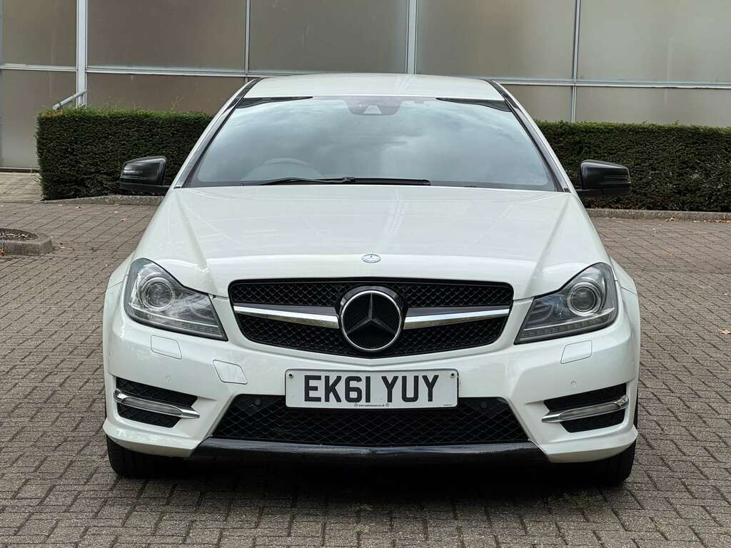 Mercedes-Benz C Class 1.8 C250 Amg Sport Blueefficiency White #2
