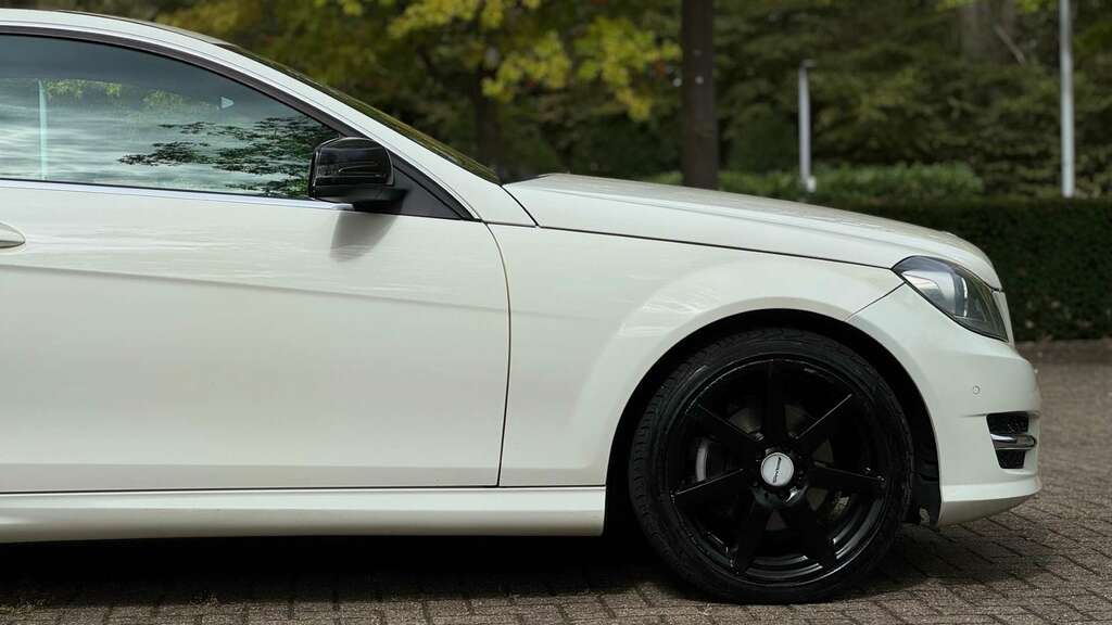 Mercedes-Benz C Class Coupe Black #8