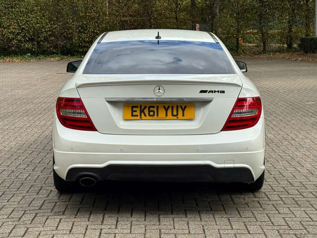Mercedes-Benz C Class 1.8 C250 Amg Sport Blueefficiency White #5