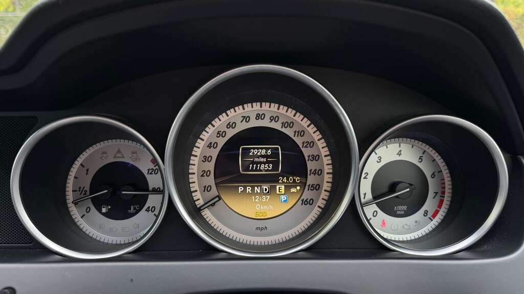 Mercedes-Benz C Class Coupe Black #29