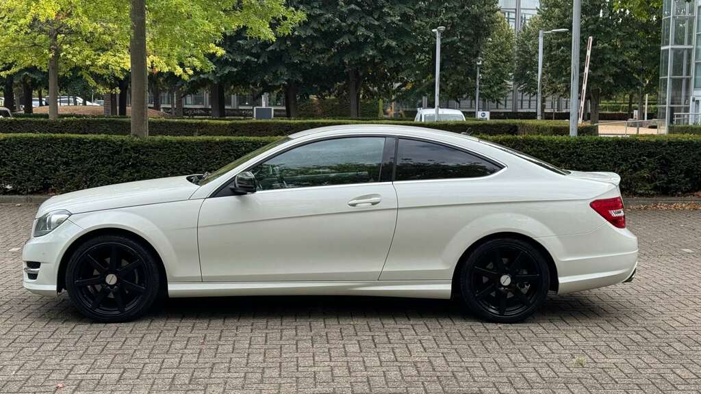 Mercedes-Benz C Class Coupe Black #7