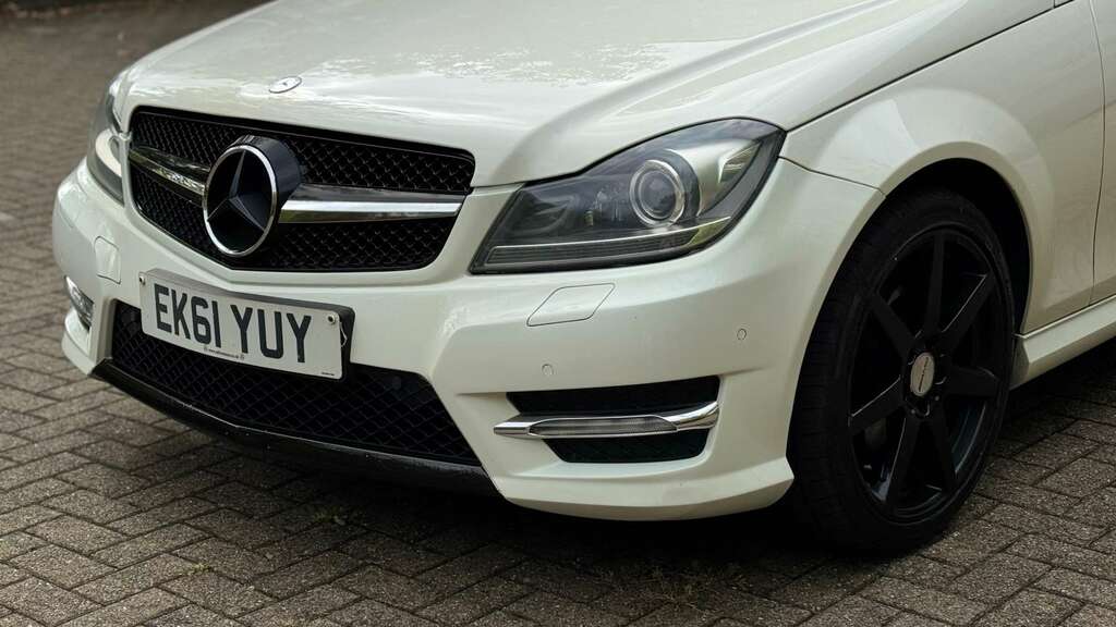 Mercedes-Benz C Class Coupe Black #11