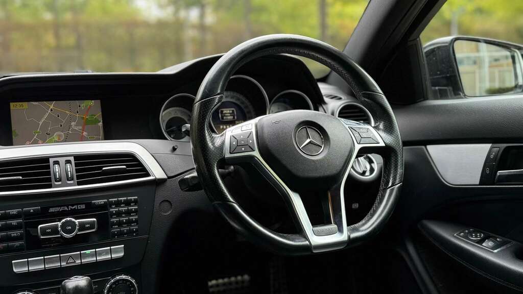 Mercedes-Benz C Class Coupe Black #22