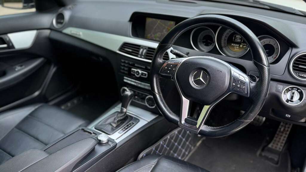Mercedes-Benz C Class Coupe Black #15