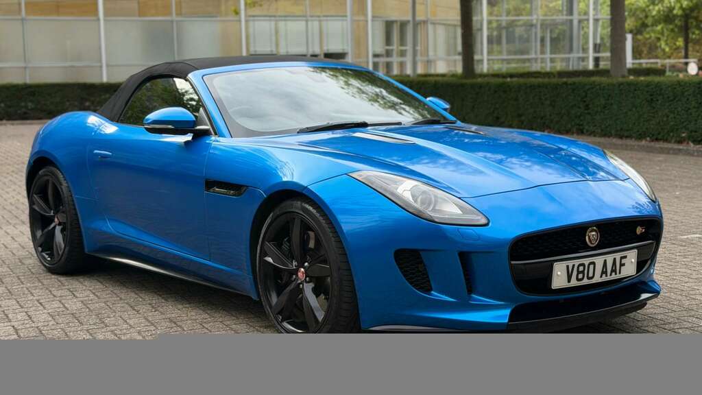 Jaguar F-Type 5.0 F-type S V8 Blue #5