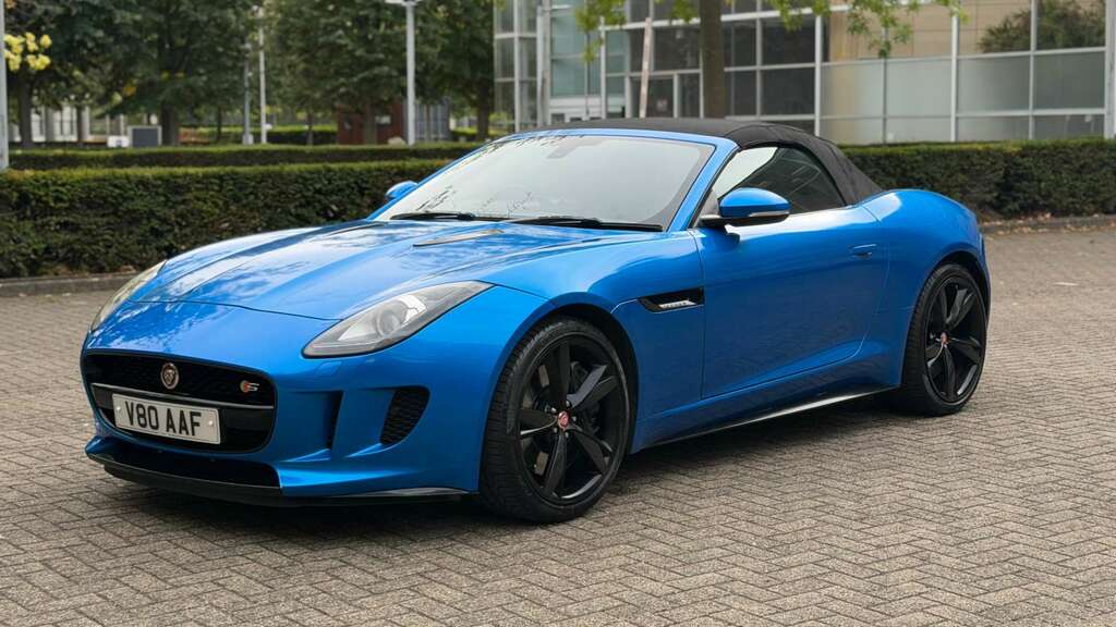 Jaguar F-Type 5.0 F-type S V8 Blue #4