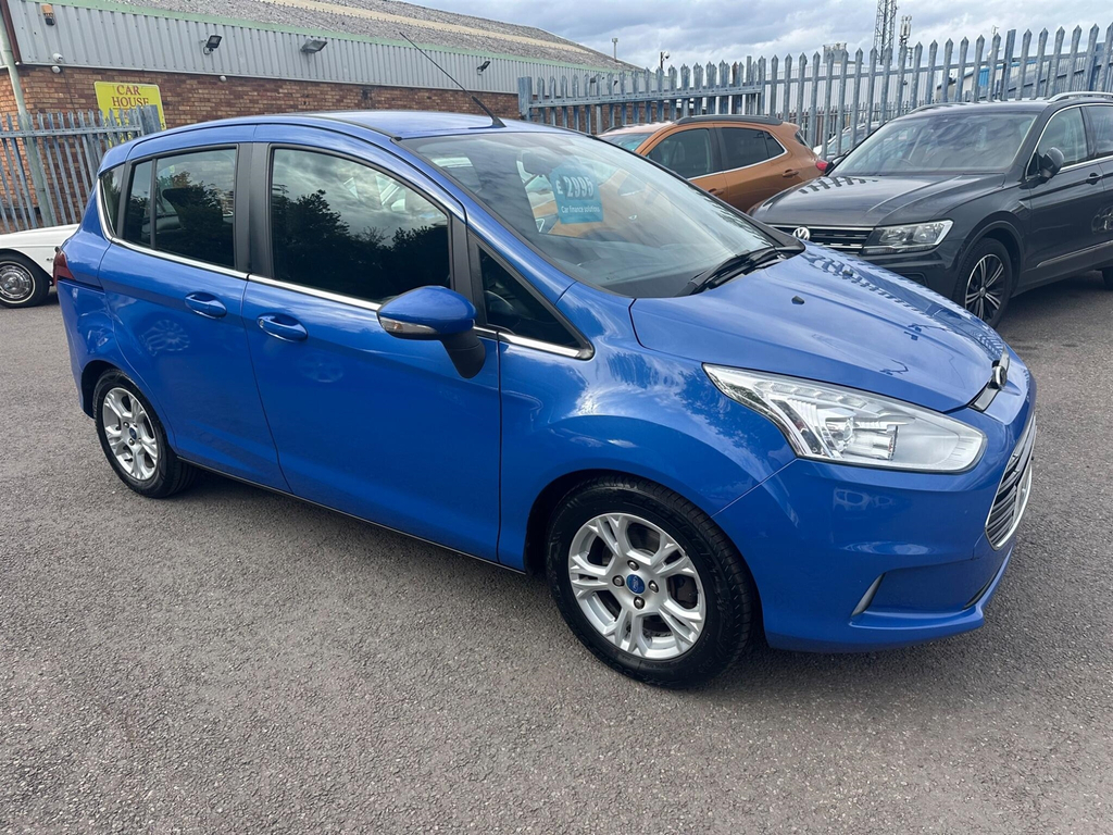 Ford B-Max 1.5 Tdci Zetec Euro 5 Blue #3