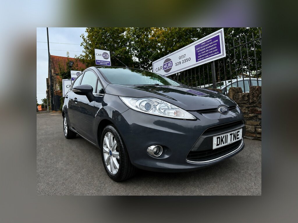 Ford Fiesta 1.25 Zetec Hatchback 129 Gkm, Grey