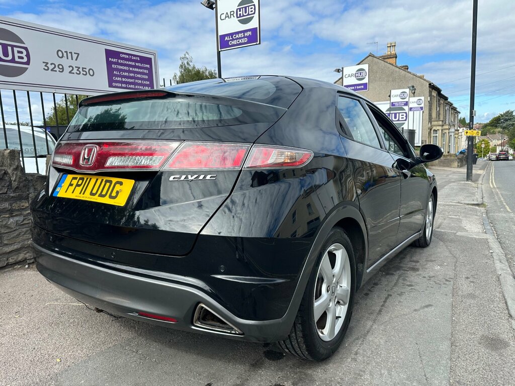 Honda Civic 1.8 I-vtec Se Hatchback 152 Gk Black #4