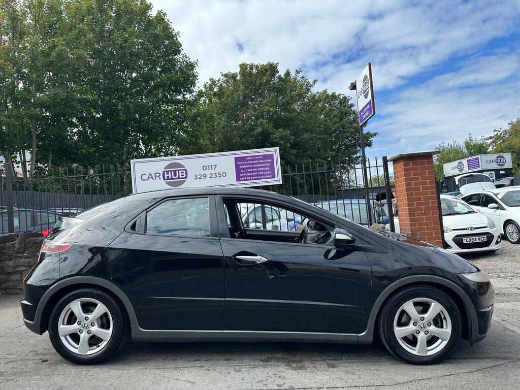 Honda Civic 1.8 I-vtec Se Hatchback 152 Gk Black #6