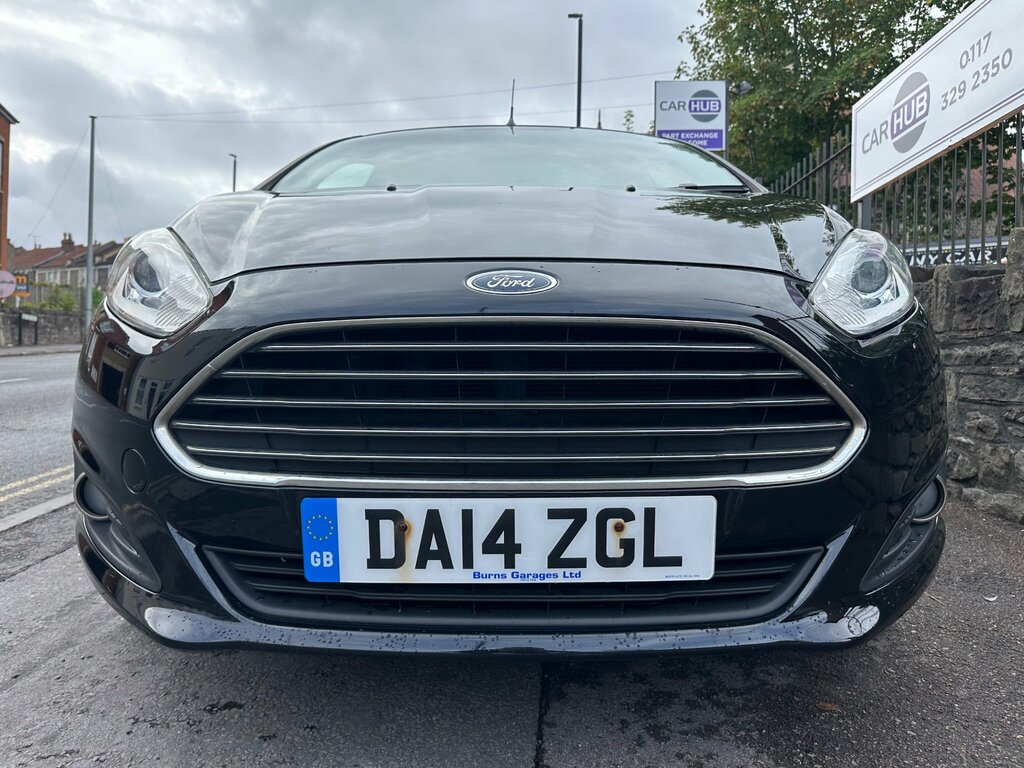 Ford Fiesta 1.25 Zetec Hatchback Euro 5 82 Black #2