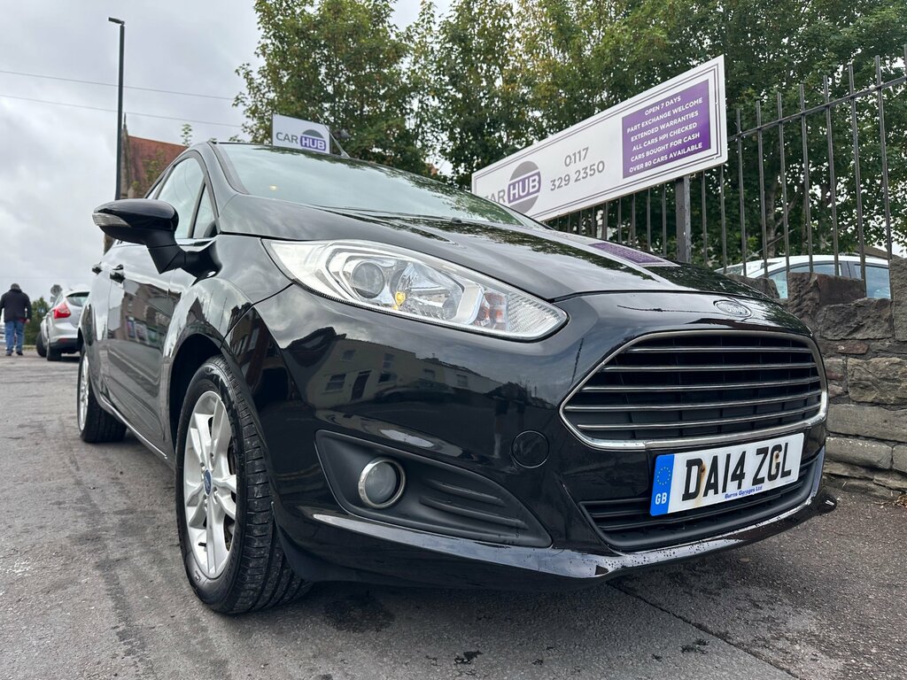 Ford Fiesta 1.25 Zetec Hatchback Euro 5 82 Black