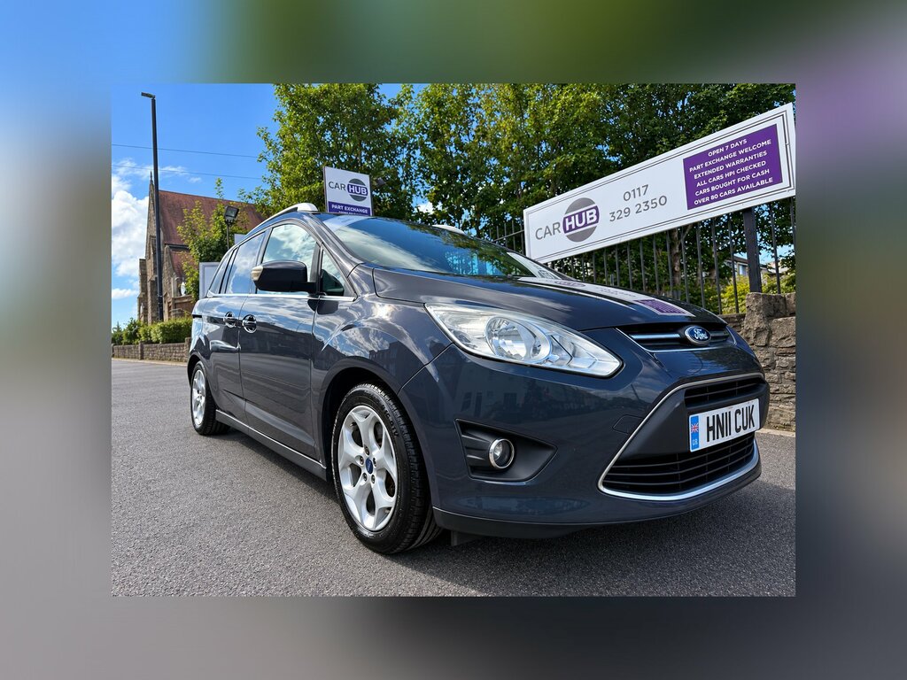 Ford Grand C-Max 1.6 Zetec Mpv Euro 5 125 Ps Blue
