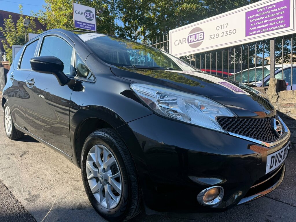 Nissan Note 1.2 12V Acenta Hatchback Euro 5 Black