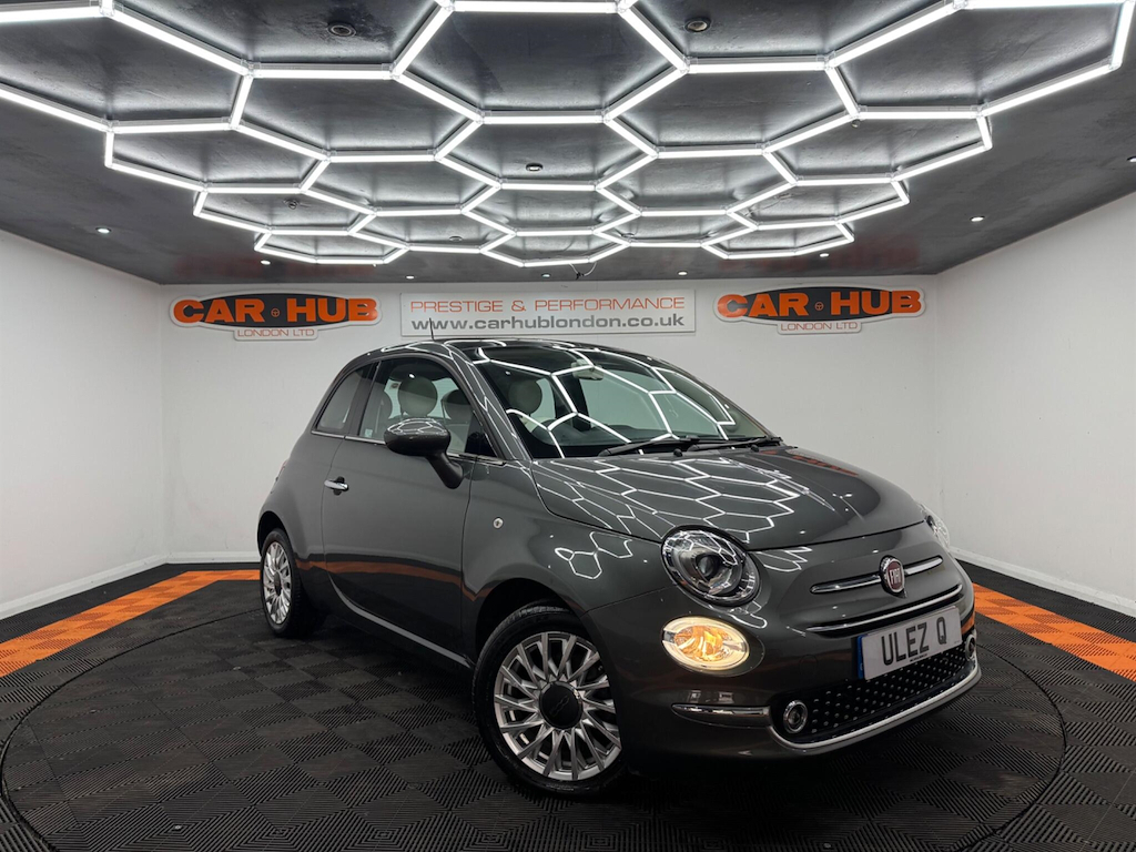 Fiat 500 1.2 Lounge Euro 6 Ss Grey