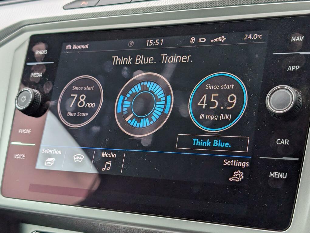 Volkswagen Passat Se Business Blue #3