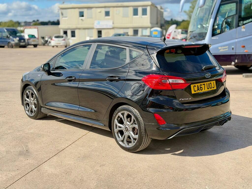 Ford Fiesta 1.0T Ecoboost St-line Euro 6 Ss Black #4