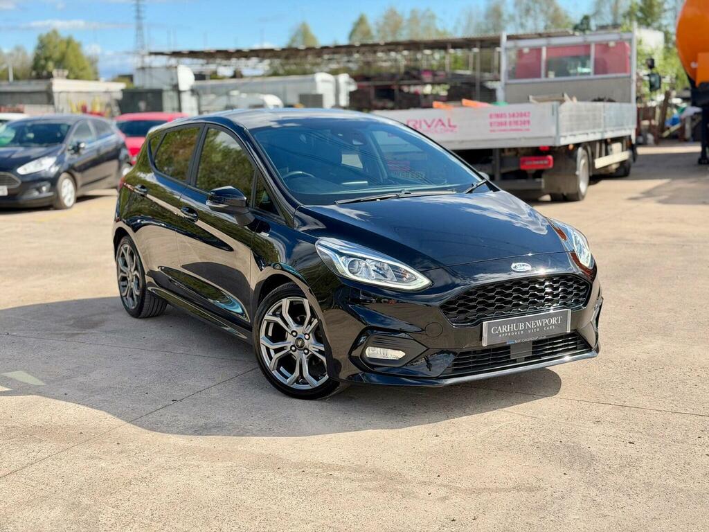 Ford Fiesta 1.0T Ecoboost St-line Euro 6 Ss Black #5