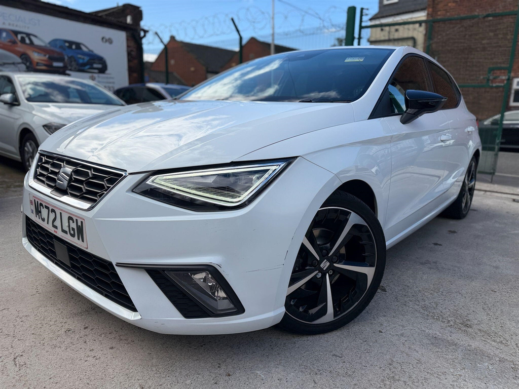Seat Ibiza 1.0 Tsi Fr Sport Dsg Euro 6 Ss White #6