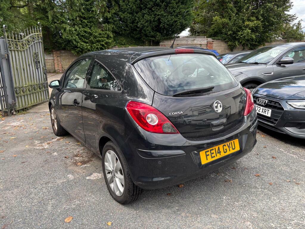Vauxhall Corsa 1.2 16V Excite Euro 5 Black #5