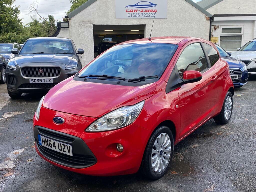 Ford KA 1.2 Zetec Euro 5 S S Red