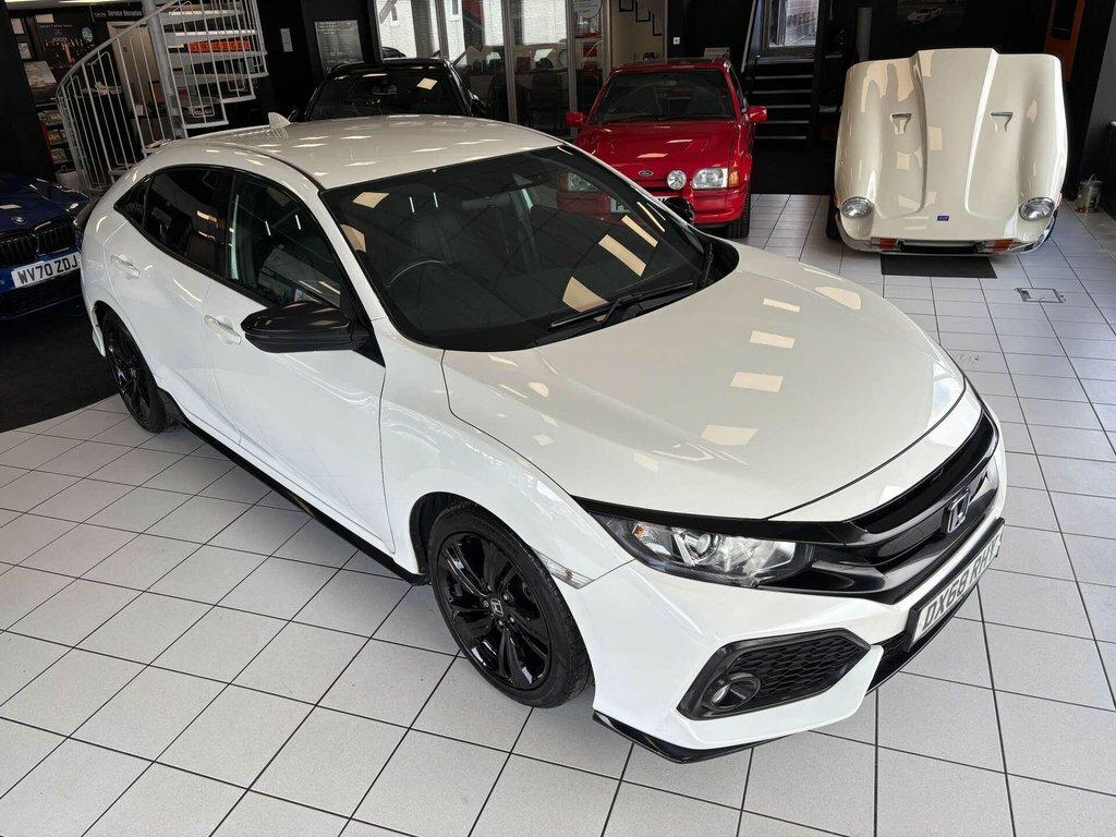 Honda Civic 1L Sport Line White #3