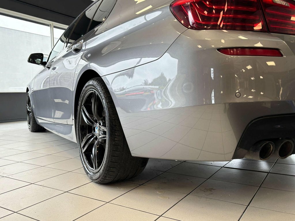 BMW 5 Series Black #7