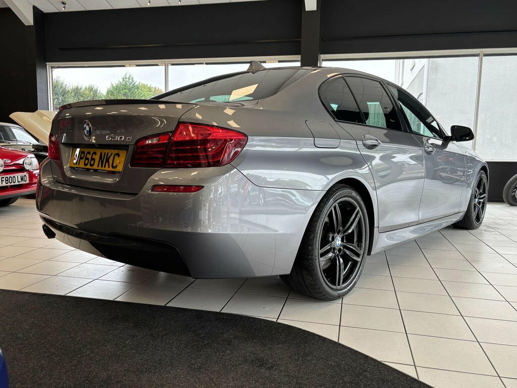 BMW 5 Series Black #12