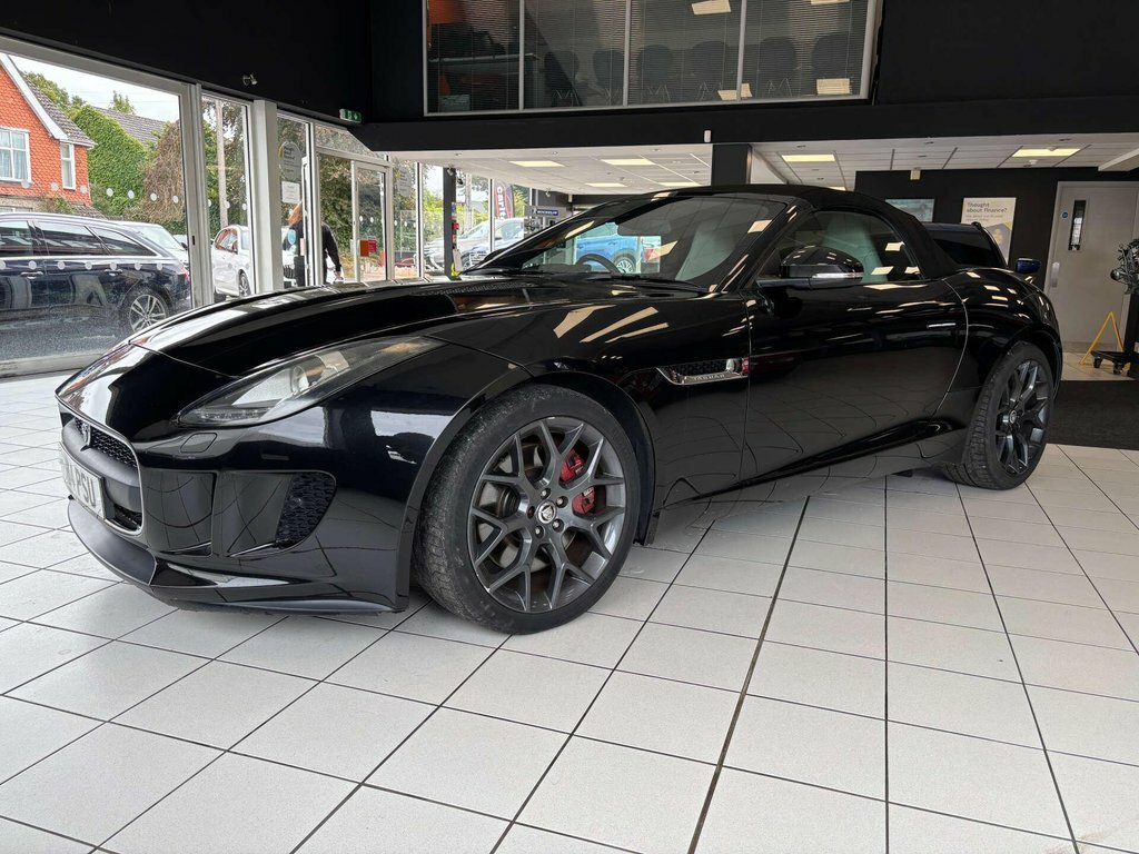 Jaguar F-Type Convertible Black #6