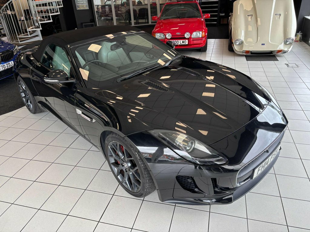 Jaguar F-Type Convertible Black #4