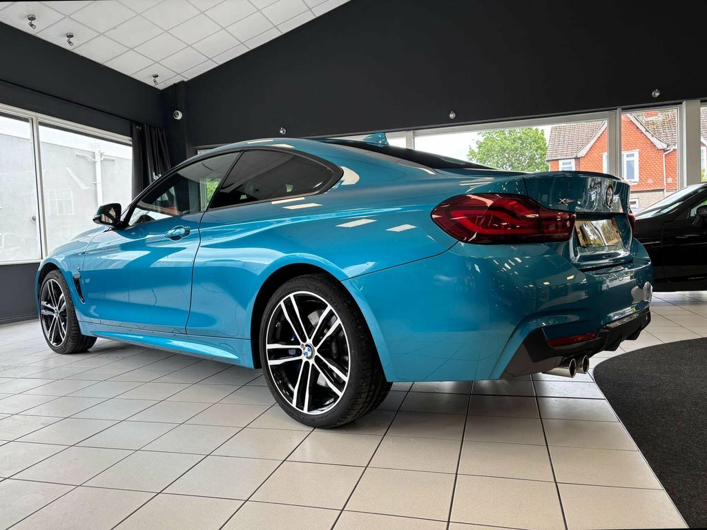 BMW 4 Series Gran Coupe Hatchback White #8