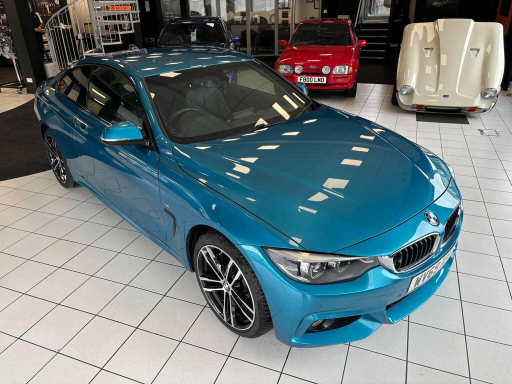 BMW 4 Series Gran Coupe Hatchback White #3