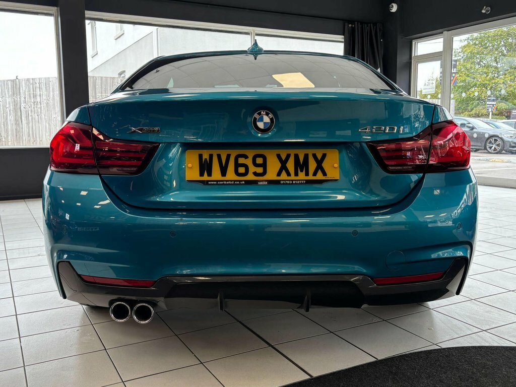 BMW 4 Series Gran Coupe Hatchback White #10