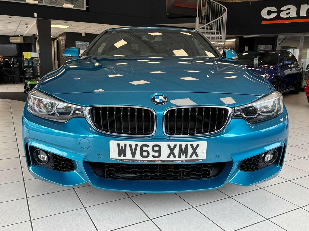 BMW 4 Series Gran Coupe Hatchback White #4