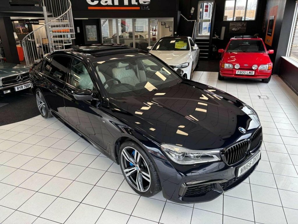 BMW 7 Series 3L M Sport White #3