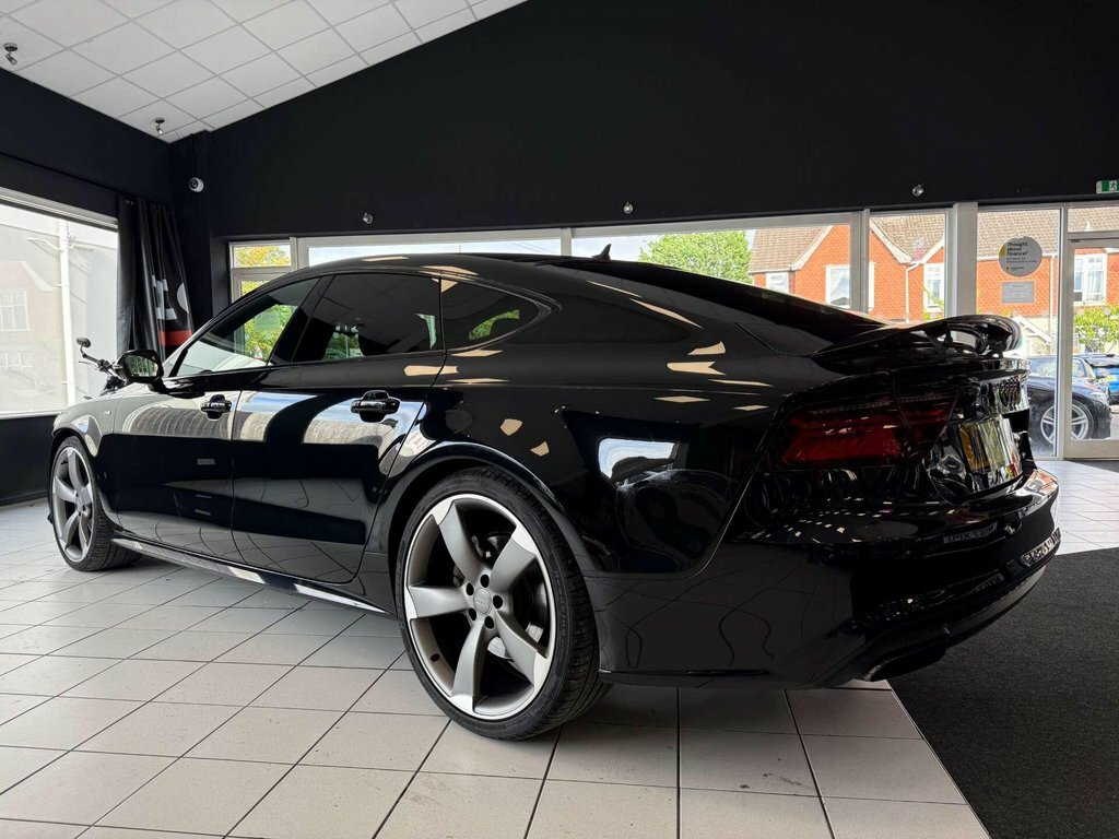 Audi A7 3L Black Edition Black #6