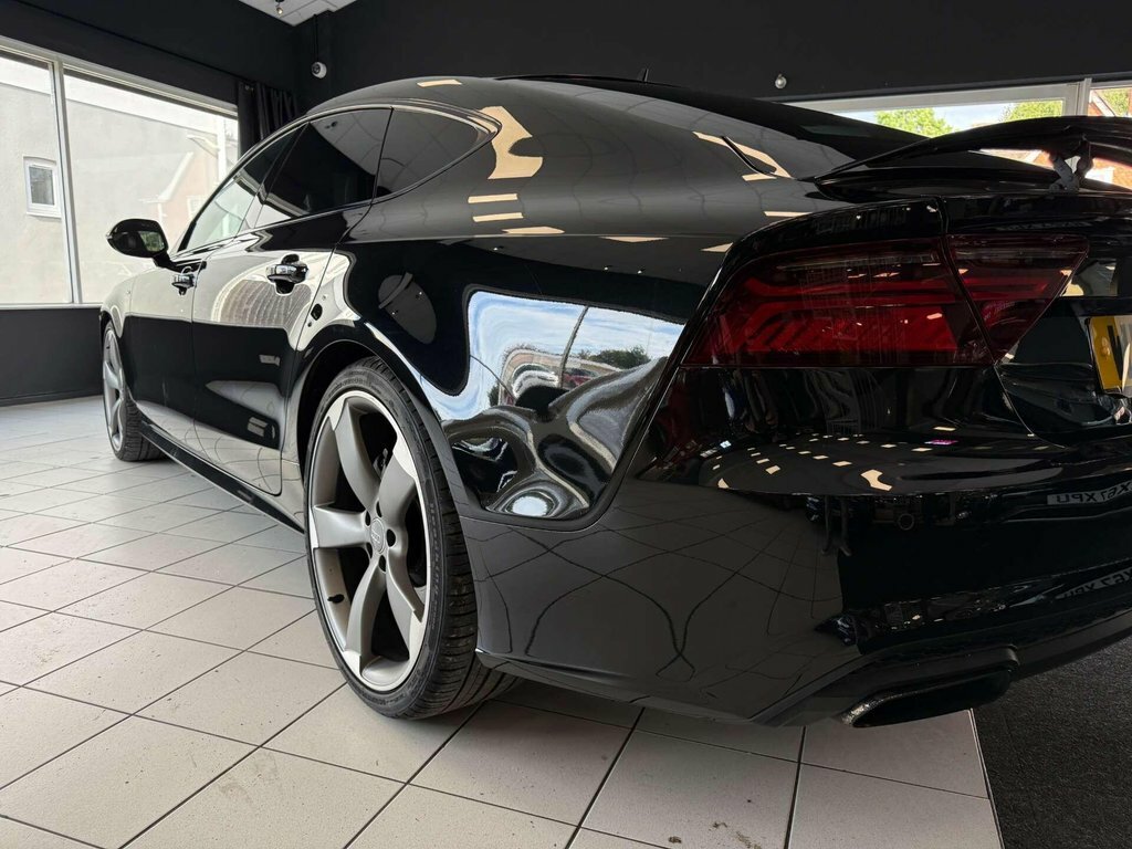 Audi A7 3.0L Sportback Tdi Quattro Black Edition 268 Bh Black #7