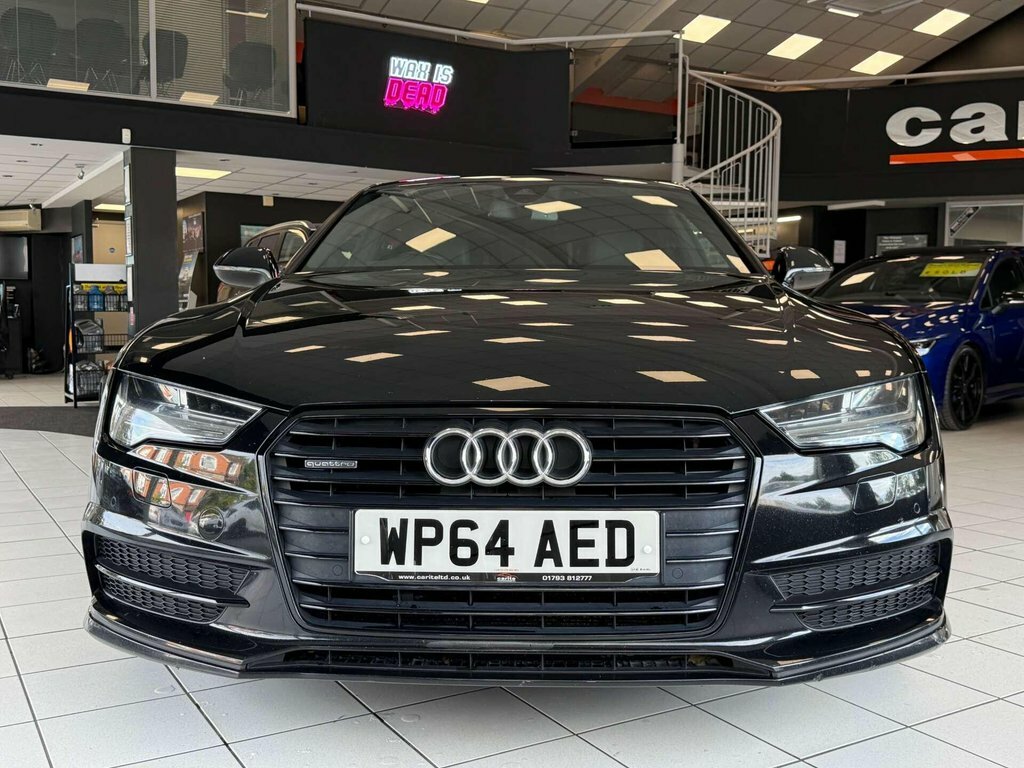 Audi A7 3L Black Edition Black #4