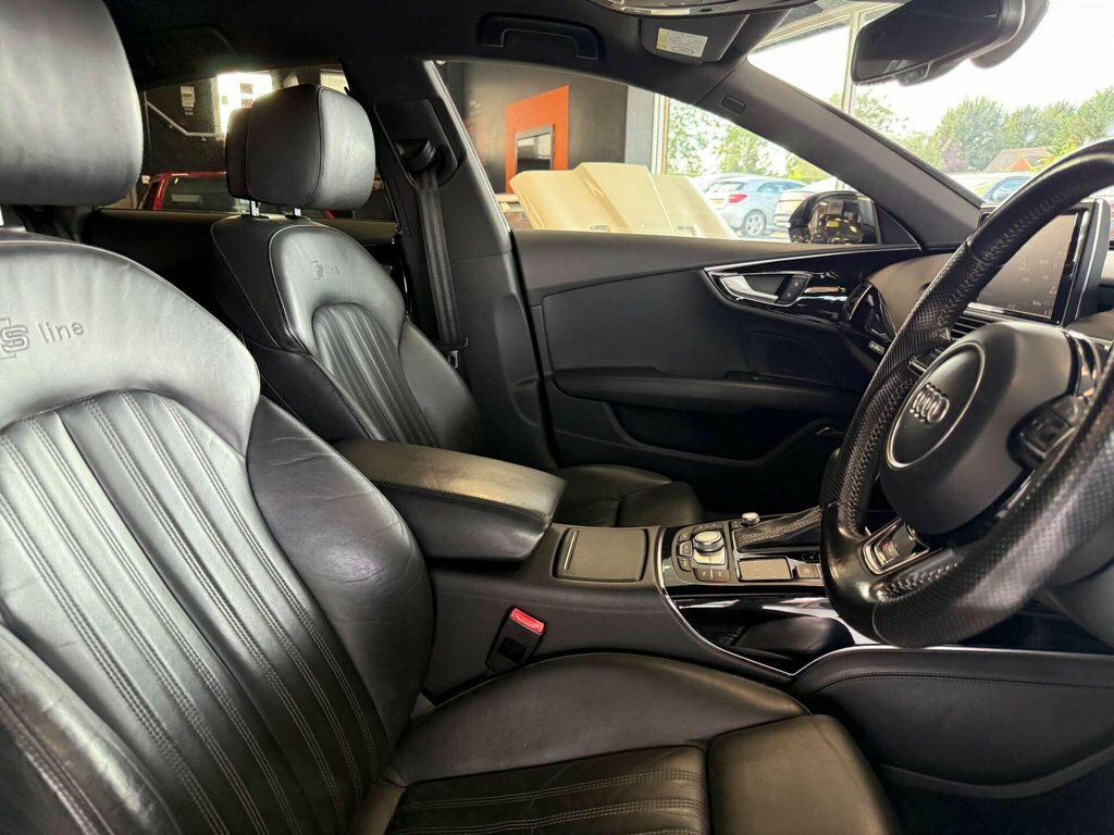 Audi A7 3.0L Sportback Tdi Quattro Black Edition 268 Bh Black #14