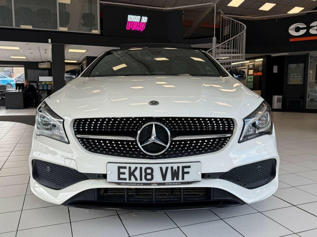 Mercedes-Benz CLA Class 2.1L Amg Line White #4
