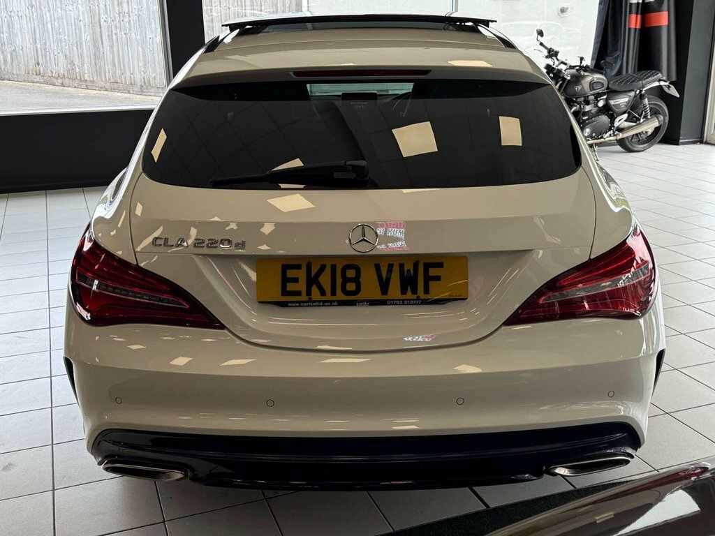 Mercedes-Benz CLA Class 2.1L Amg Line White #6