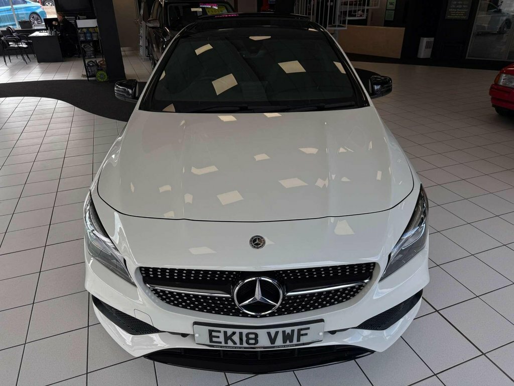Mercedes-Benz CLA Class 2.1L Amg Line White #5