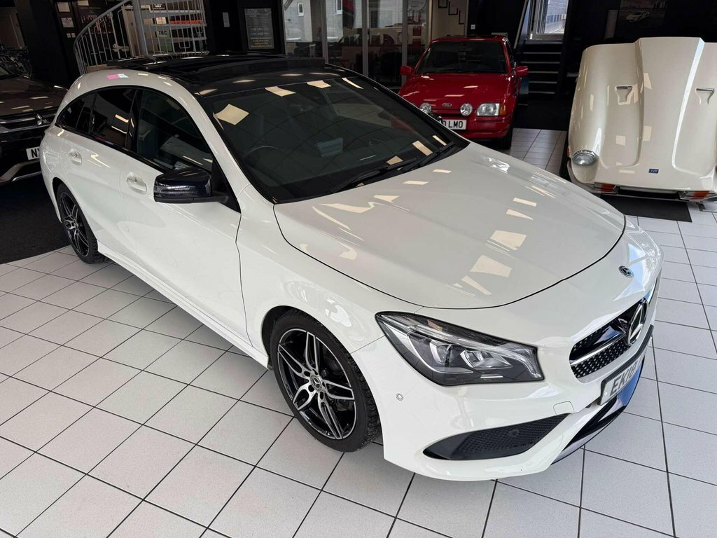 Mercedes-Benz CLA Class 2.1L Amg Line White #3