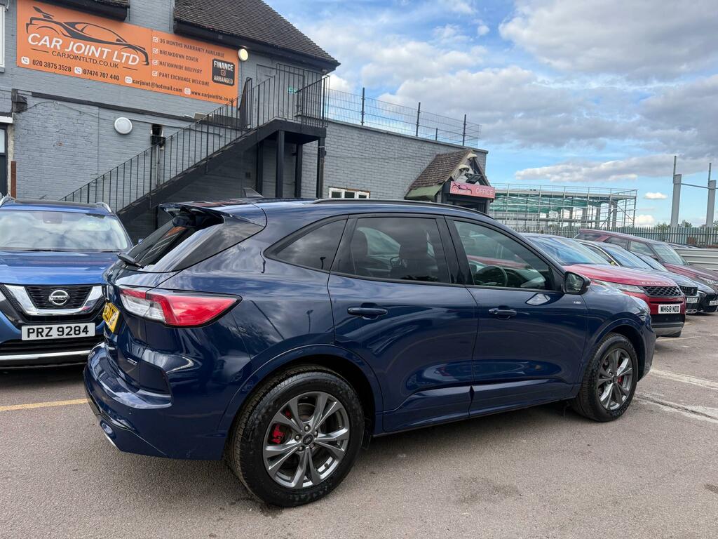 Ford Kuga 2.5 Ecoboost Duratec 14.4Kwh St-line Suv BL23ZGP Blue #2