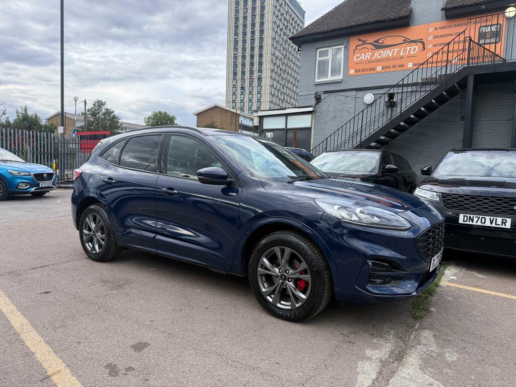 Ford Kuga 2.5 Ecoboost Duratec 14.4Kwh St-line Suv Blue