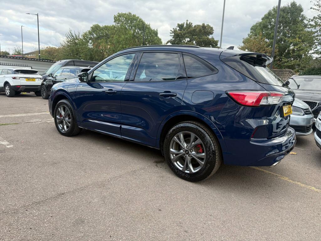 Ford Kuga 2.5 Ecoboost Duratec 14.4Kwh St-line Suv BL23ZGP Blue #4
