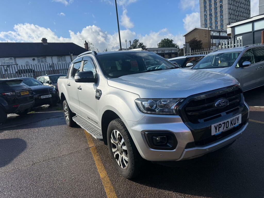 Ford Ranger 3.2 Tdci Wildtrak Pickup Double Cab Silver #2