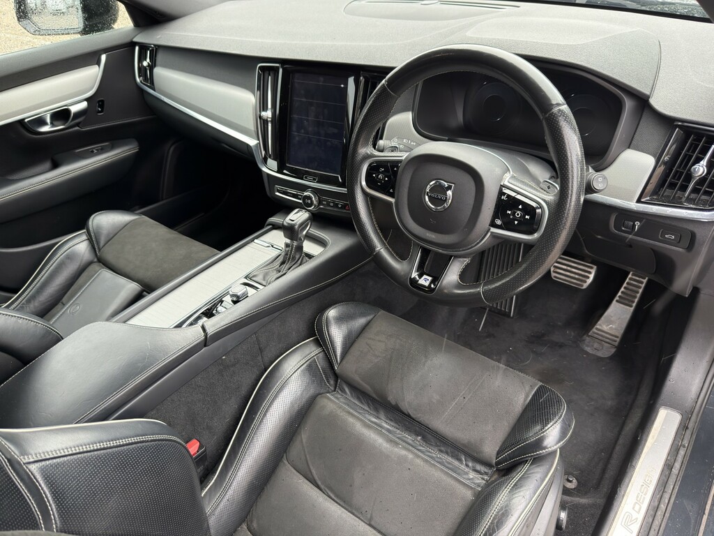 Volvo V90 2.0 R-design D4 Grey #3