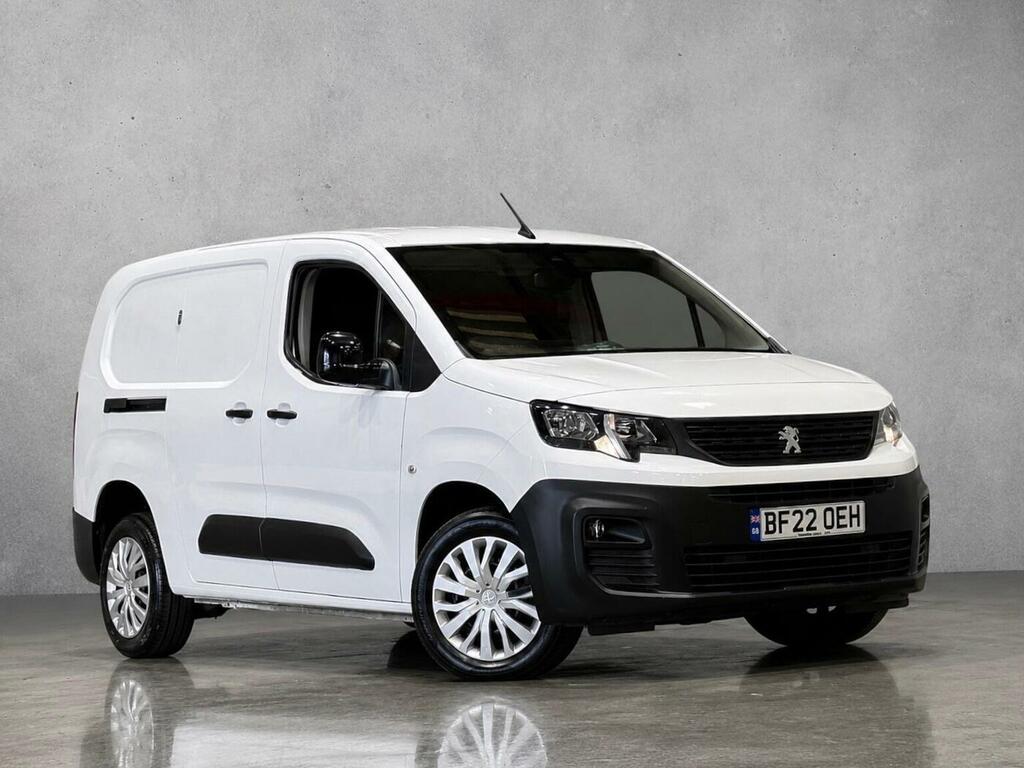 Peugeot Partner Panel Van 1.5 Bluehdi 950 Professional Premium Lon White